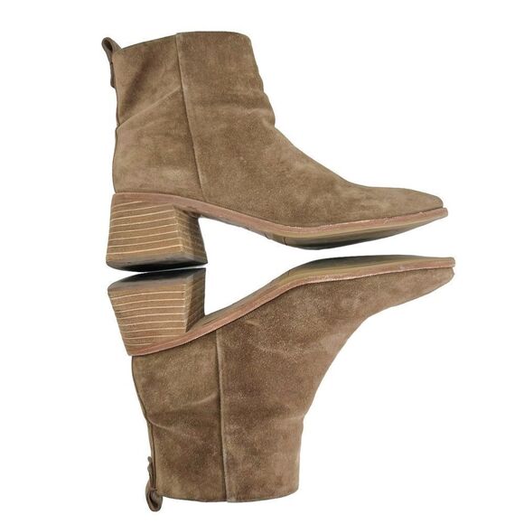 Tory Burch Casual Zip Up Booties in River Rock - Picture 4 of 16